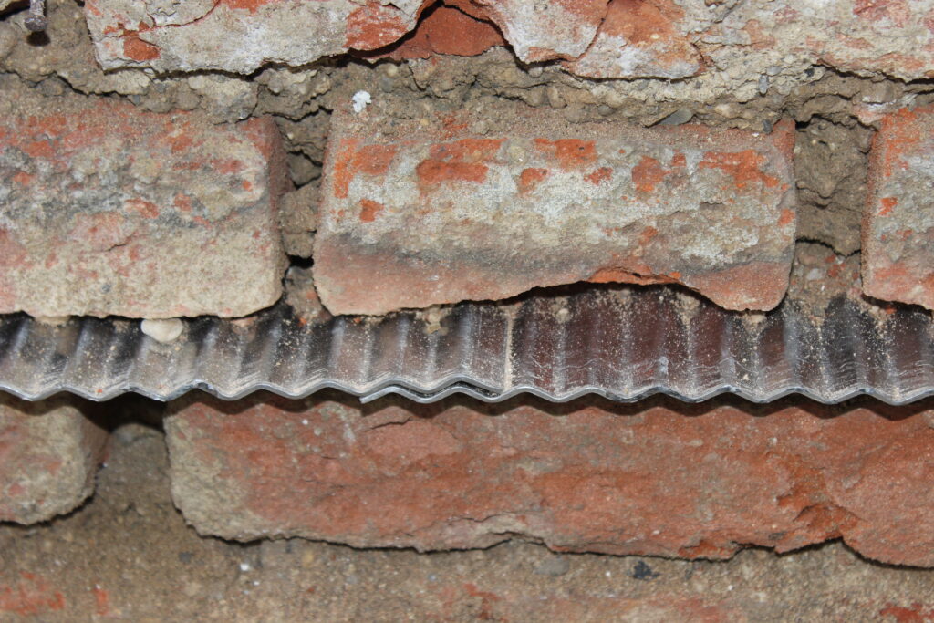 Horizontal barrier is installed