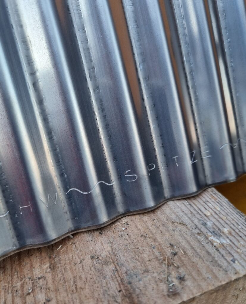 HW Horizontalsperre Spitze Nahaufnahme